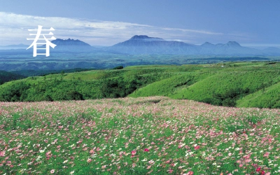 産山村写真館　春